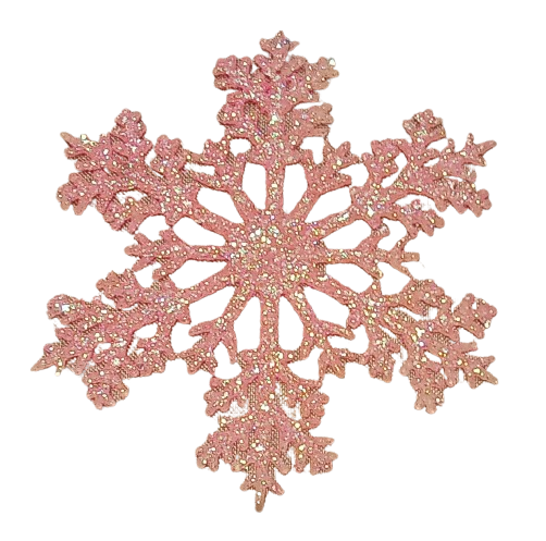 9.9IN XMAS CANDY SHOP ORNAMENT - SNOWFLAKE