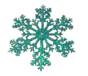 9.9IN XMAS CANDY SHOP ORNAMENT - SNOWFLAKE