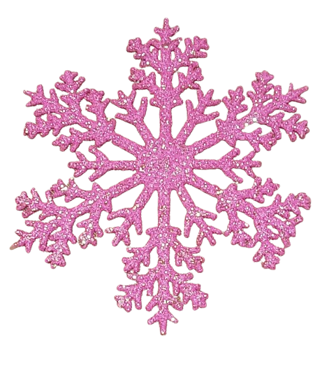 9.9IN XMAS CANDY SHOP ORNAMENT - SNOWFLAKE