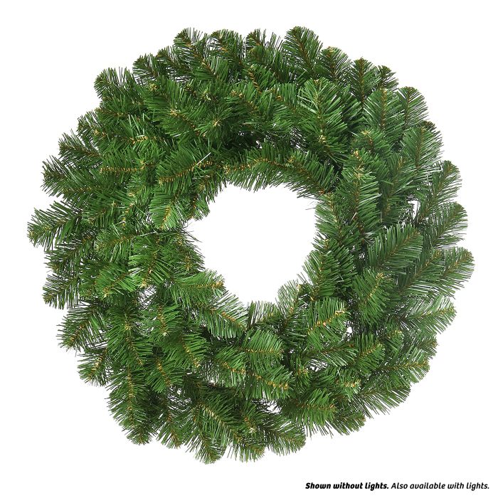 DLX OREGON FIR WREATH 60", 600 LV