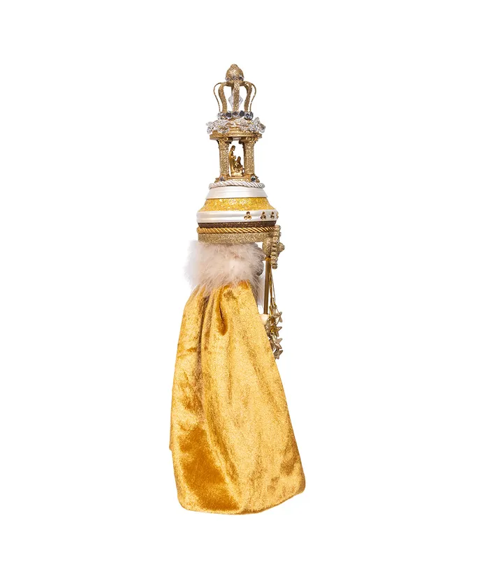 19.5" HOLLYWOOD NUTCRACKER LIGHTED O HOLY NIGHT 