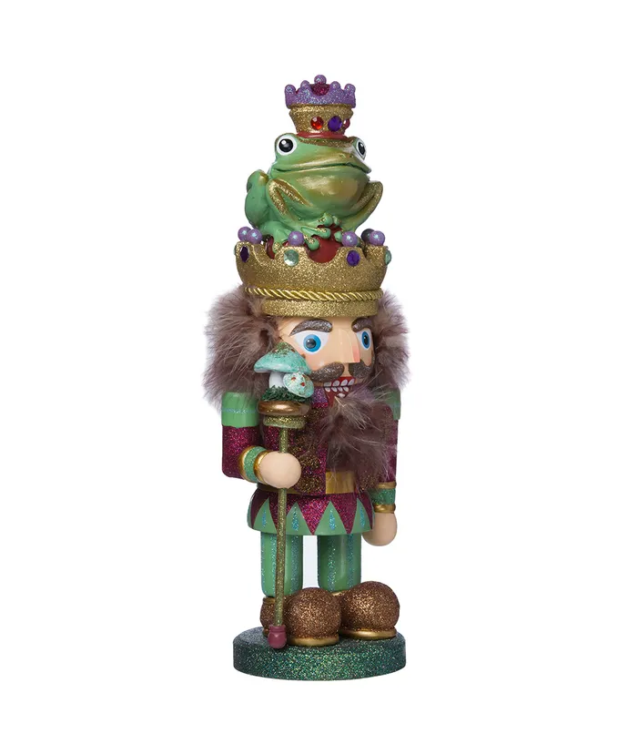 15"HOLLYWOOD FROG PRINCE NUTCRACKER