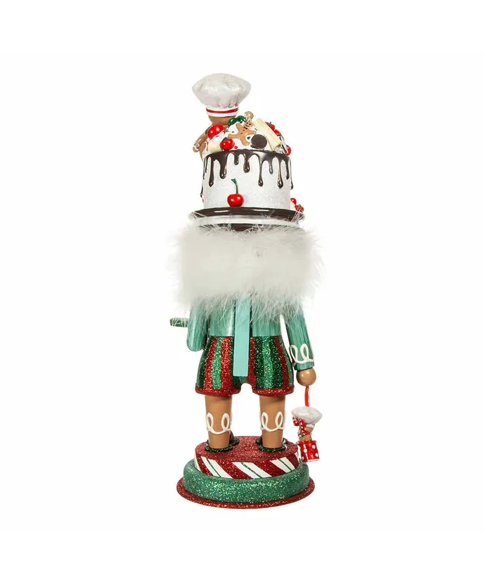 15"HOLLYWOOD NUTCRACKER GINGERBREAD BAKER