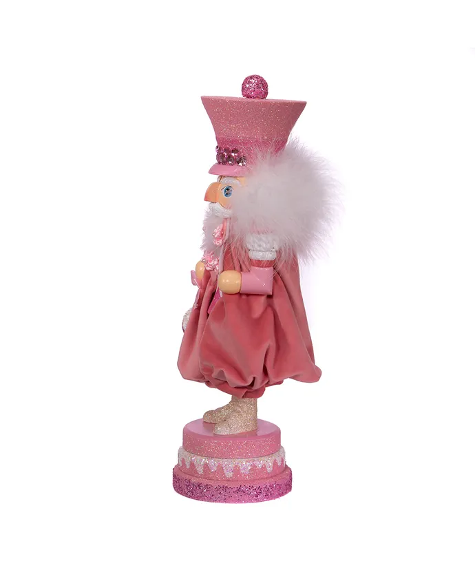 15"HOLLYWOOD PINK SWEET SOLDIER NUTCRACKERS
