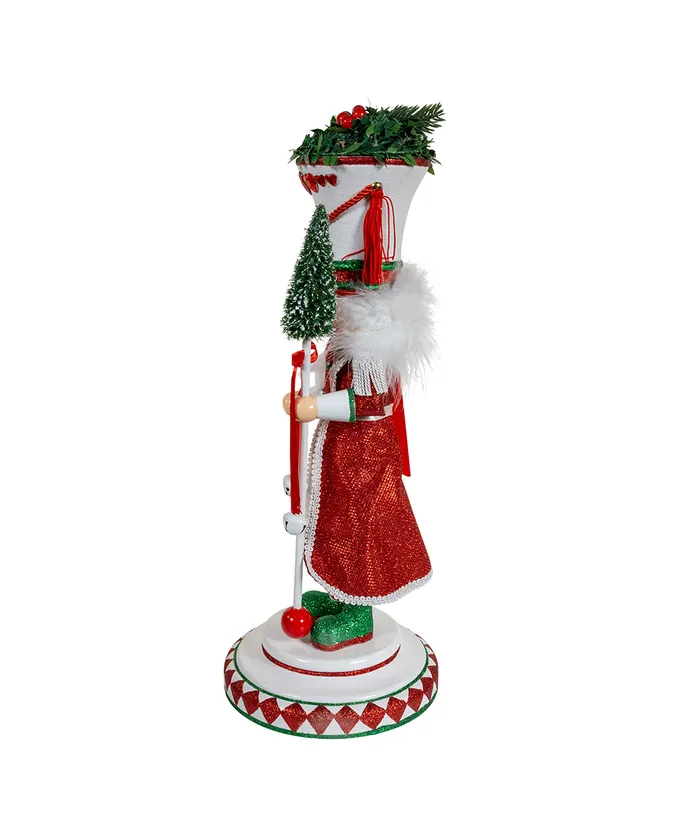 17´´HLLYWD HEARTS SOLDIER NUTCRACKER