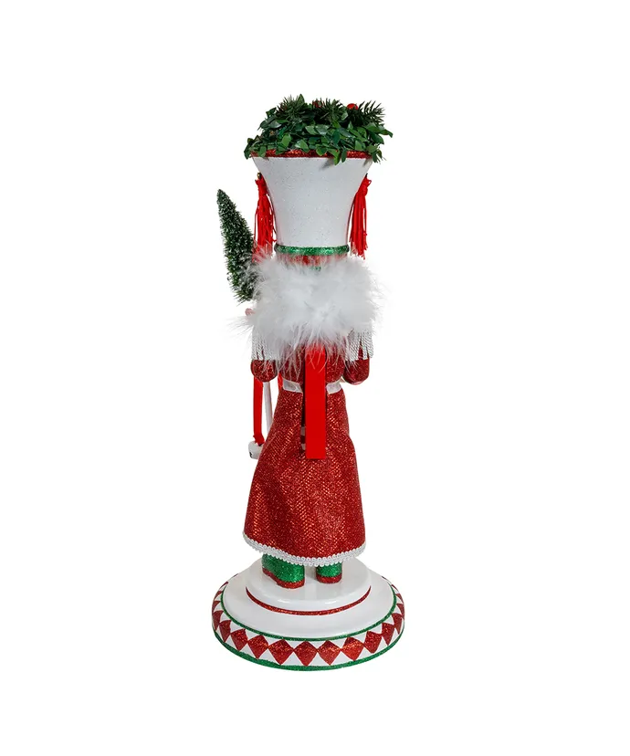 17´´HLLYWD HEARTS SOLDIER NUTCRACKER
