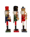 15" R/GR/B KING SOLDIER NUTCRCKR INDIVIDUAL INDIVIDUAL