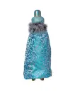 18"HOLLYWOOD TURQUOISE KING NUTCRACKER