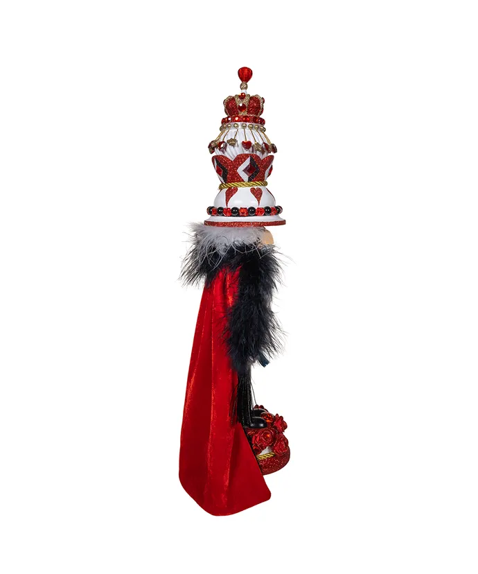 18.8´´NUTCRCKR KING OF HEARTS W/CAPE