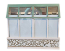 7.75"H LED SWIRL GREENHOUSE 