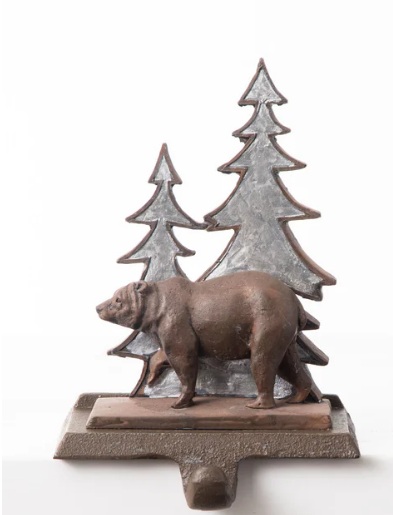 8´´RSN/IRON DEER/MOOSE/BEAR STOCKING HLDR INDIVIDUAL