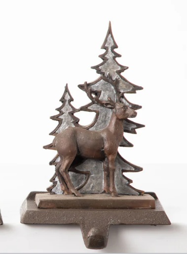 8´´RSN/IRON DEER/MOOSE/BEAR STOCKING HLDR INDIVIDUAL