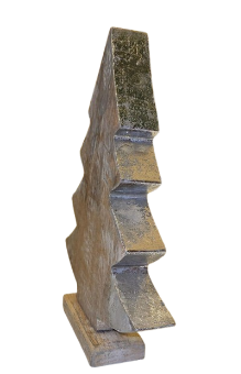 11.5" MDF WINTER CHALET TREE INDIVIDUAL
