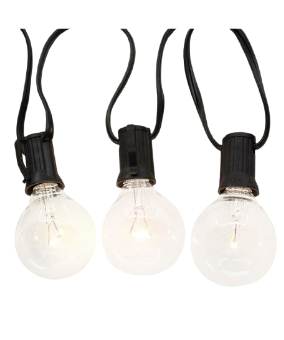 UL 10L G40 WW LED CLR GLS LIGHT SET