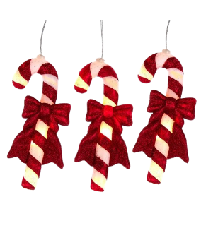 30L 5PC B/O CANDY CANES LIGHT SET