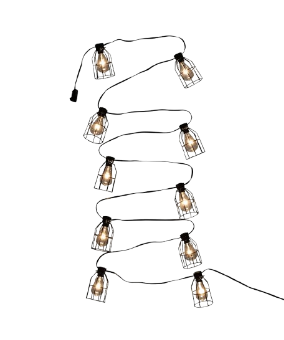 UL 10/L C7 IRON CAGE LIGHT SET 