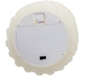 7"LED BUBBLE CANDLE W/ FLICKER FLAME. USES 2 "AA" 