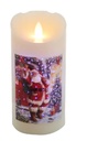 SANTA LED WAX CANDLE