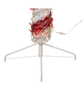 5 PRELIT R/W LED TINSELK CANDY CANE 