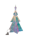 15´´B/O 100L CW LED IRID TREE