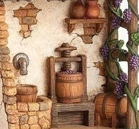 7"H WINE SHOP