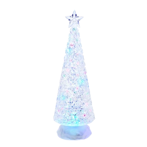 13" BATTERY OPERATED LED LIGHT TREE WATER