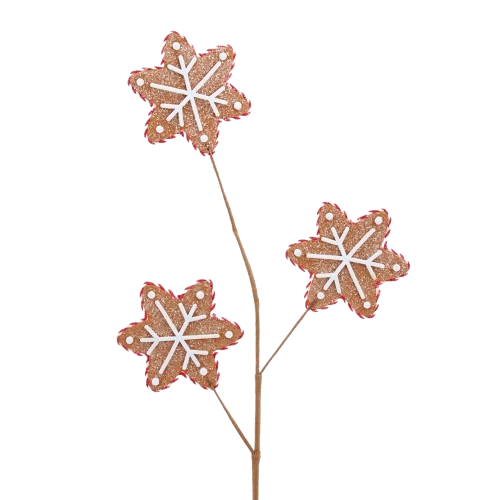 GINGERBREAD STAR SPRAY
