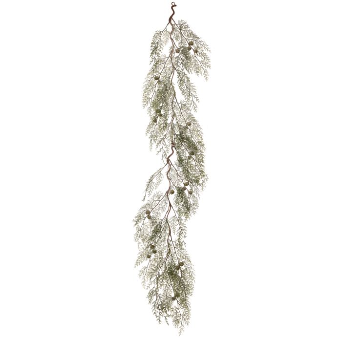 48" PL WINTER ACACIA GARLAND