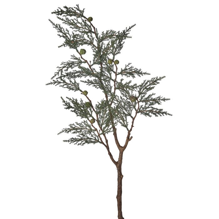 34" PL BERRIED CEDAR SPRAY