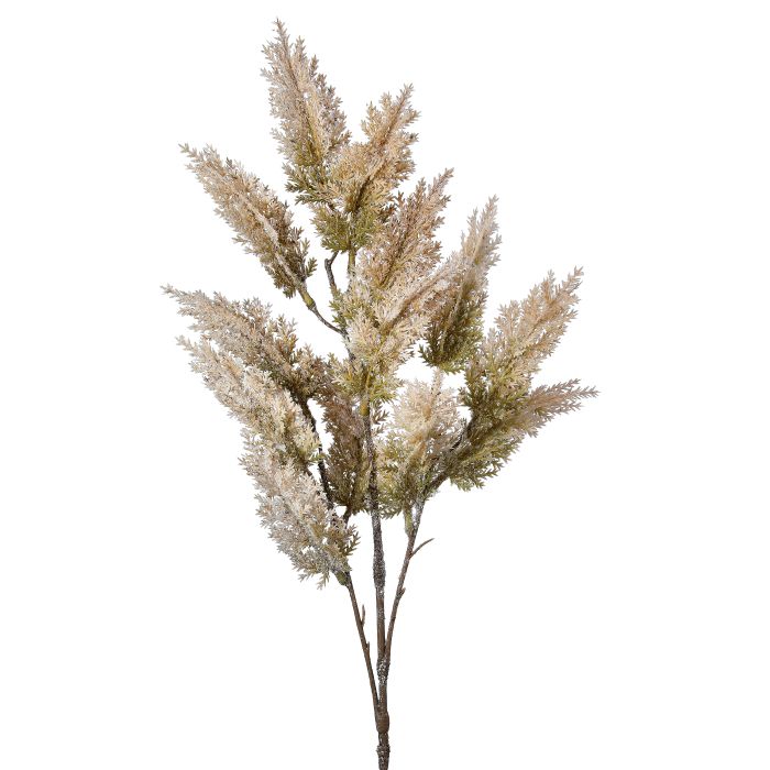 27" WINTER CHALET JUNIPER SPRAY - CRM