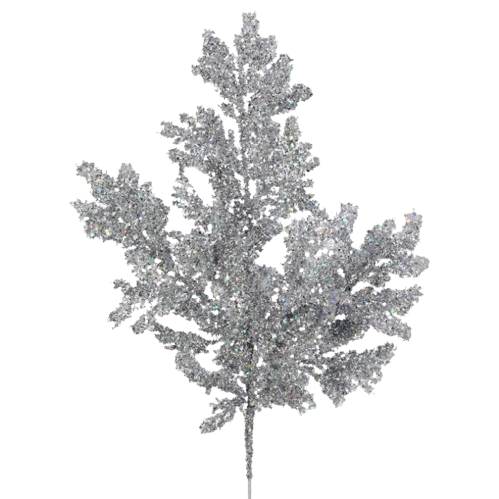 22" LAZER GLITTER PINE SPRAY
