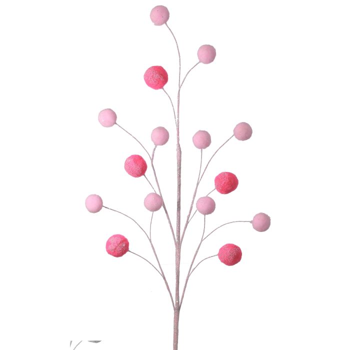 24" GLITTER POMPOM SPRAY