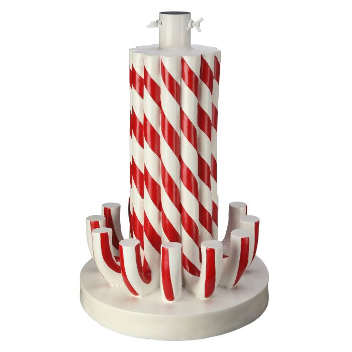 19.5" RESIN CANDY CANE TREE HOLDER