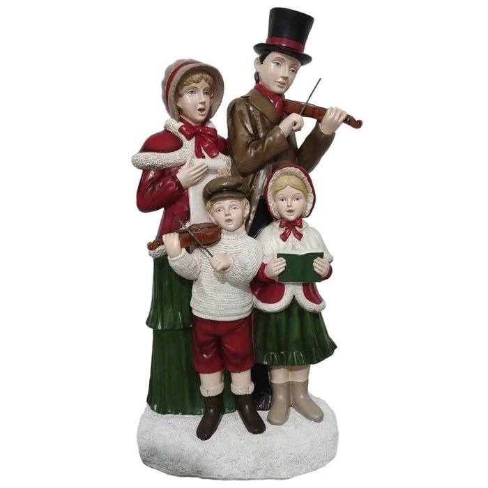 54" RESIN CAROLER FAMILY