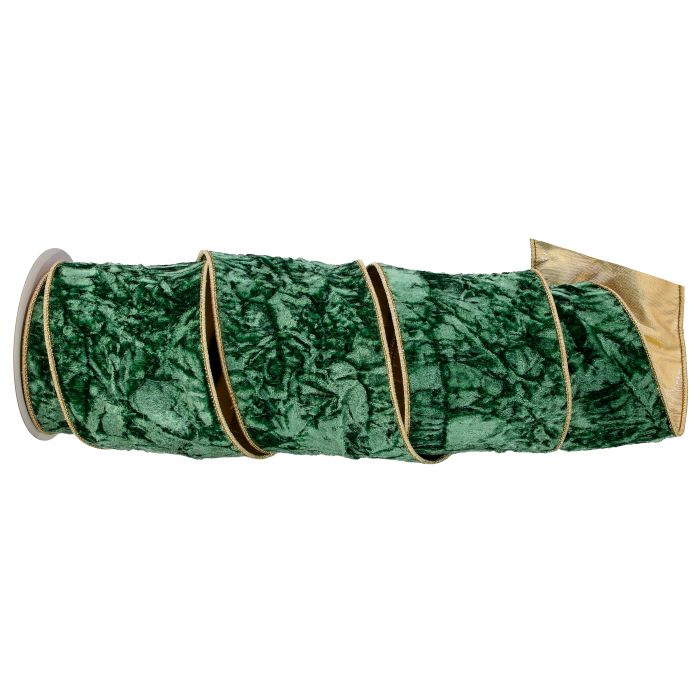 4"X 5Y  CRUSHED VELVET RIBBON