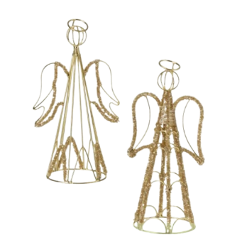 9.5" WIRED W/JEWELS ANGEL INDIVIDUAL. REGENCY