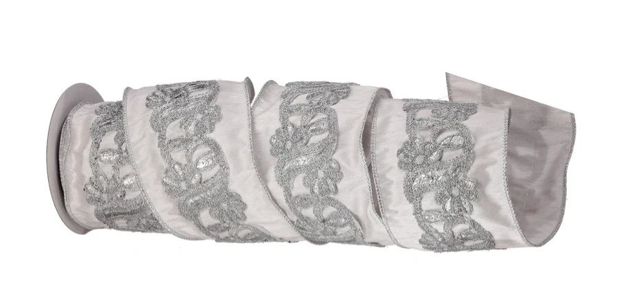 4"X5Y LARGE TRIM ON DUPION RIBBON