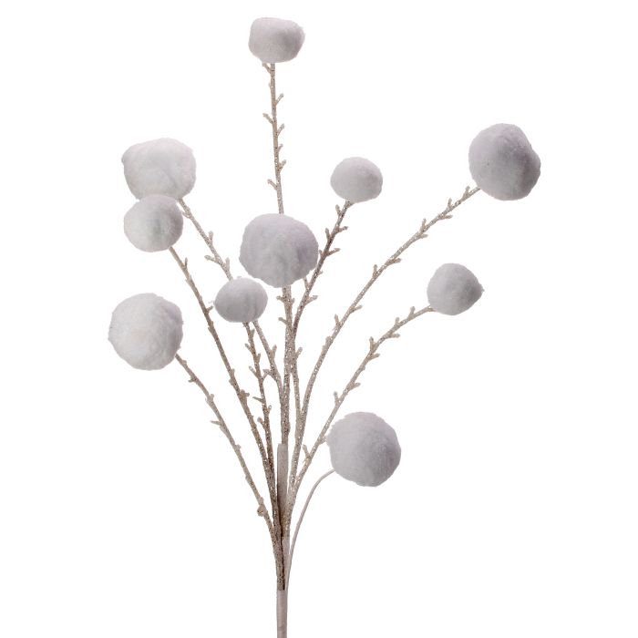 34" SNOW BLIZZARD BALL SPRAY