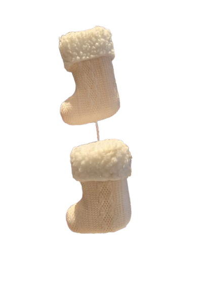26" SWEATER STOCKING SPRAY X2