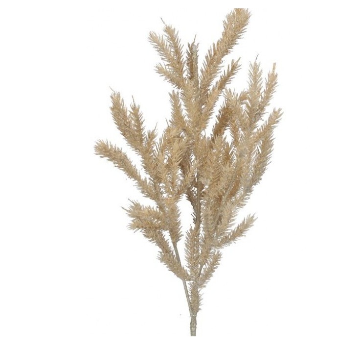 27" GLITTER METALLIC PAINTED PINE SPRAY