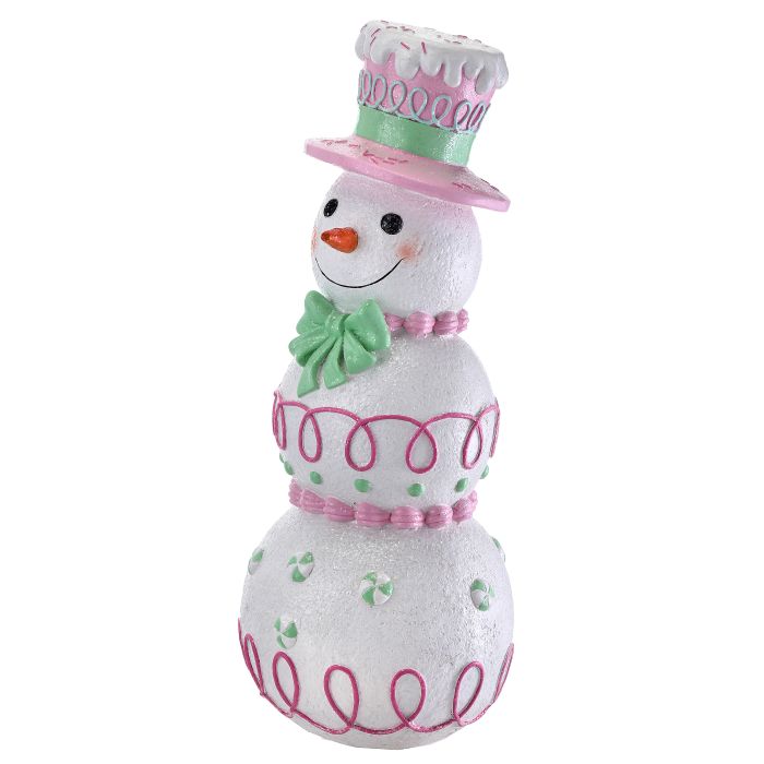 36"MGO CANDY SNOWMAN
