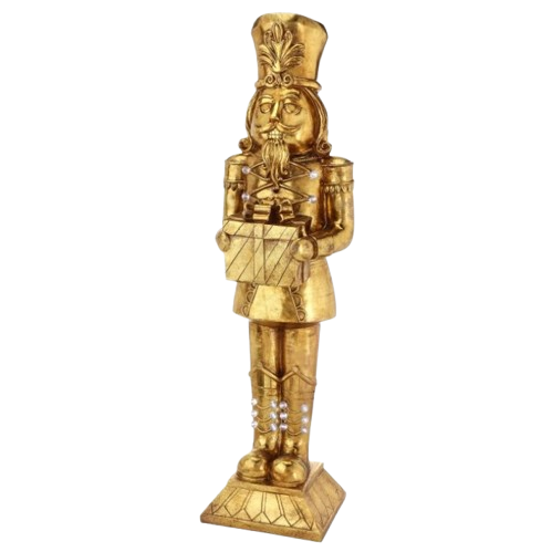 48"RESIN LED UL PLUG NUTCRACKER SOLDIER WGIFT