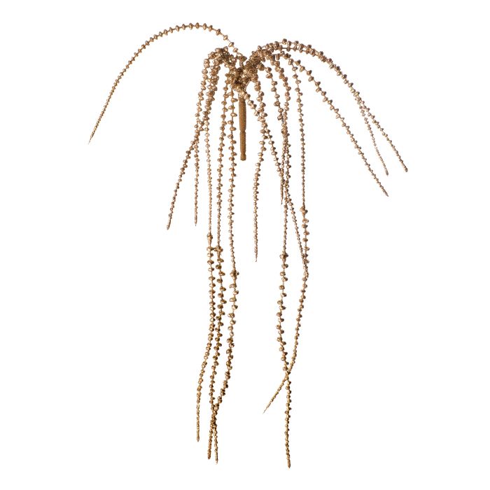 21" GLITTERED SENECIO HANGING VINE
