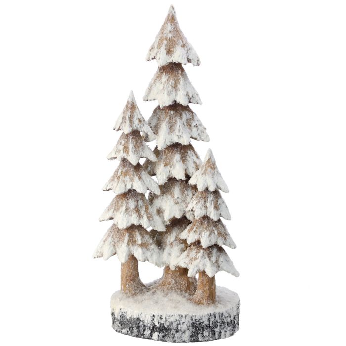 18´´RSN SNOWED FOREST TREE GROVE