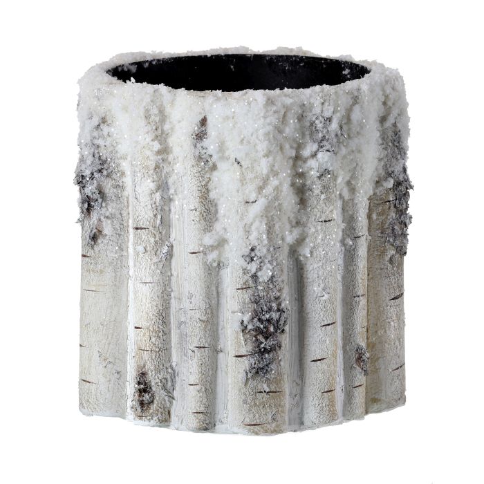 7´´H X 7 ´´D PLASTIC SNOW BIRCH BRANCH CONT