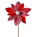 28´´FROST VELVET POINSETTIA STEM