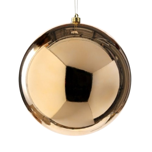 400MM VP UV OUTDOOR BALL ORNAMENT GOLD