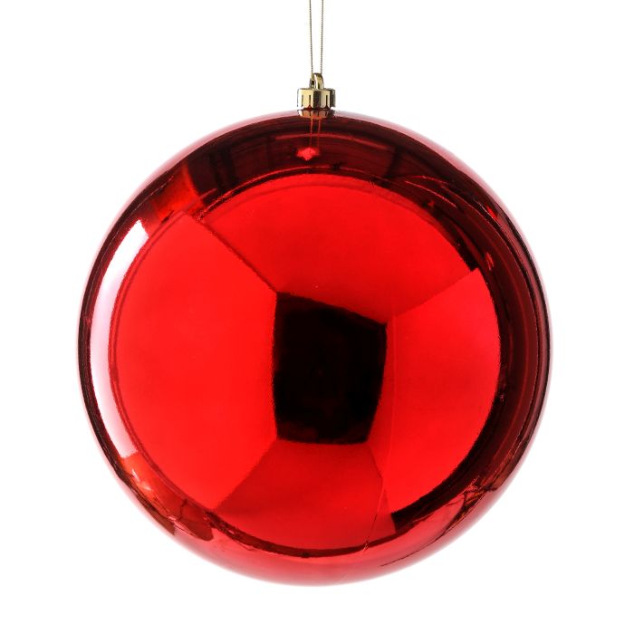 300MM VP UV OUTDOOR BALL ORNAMENT RED