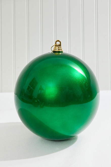 250MM VP CANDY APPLE BALL ORNAMENT - GRN