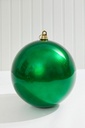 250MM VP CANDY APPLE BALL ORNAMENT - GRN
